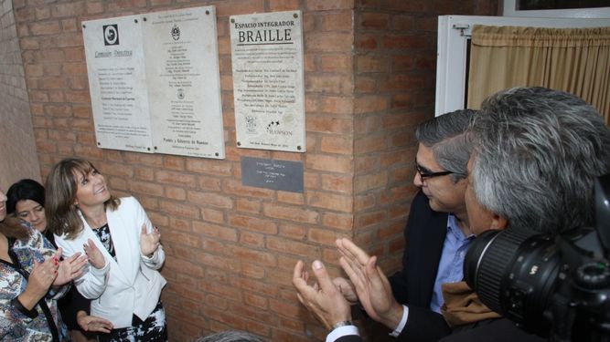 Un Espacio Integrador Braille, hasta con el llamado de Alicia Kirchner