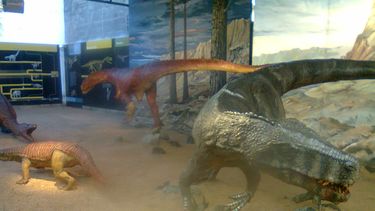 Inauguraron un centro de exposición de réplicas paleontológicas