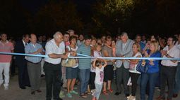 Inauguraron pavimento y luminaria del barrio 7 de Septiembre
