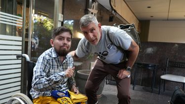 El sanjuanino loco por Boca al que Martín Palermo le cumplió el sueño