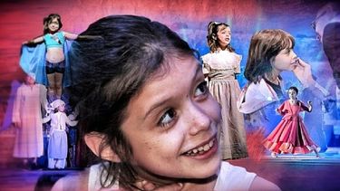 La pequeña actriz que ya encarnó a Deolinda, Evita y Lucía, la pastorcita de Fátima