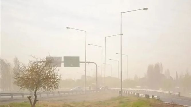 Imagen ilustrativa del viento Zonda.