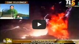 Cómo se vive el volcán en la mirada de un sanjuanino en Villa La Angostura