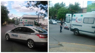 Con 96 años se cayó en plena calle y tuvieron que llevarlo al hospital