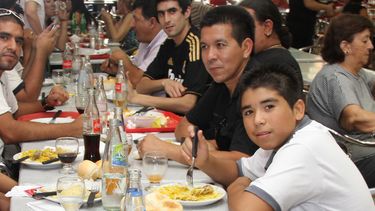 Antes de actuar en Ullum “El Chinito” festejó su cumpleaños