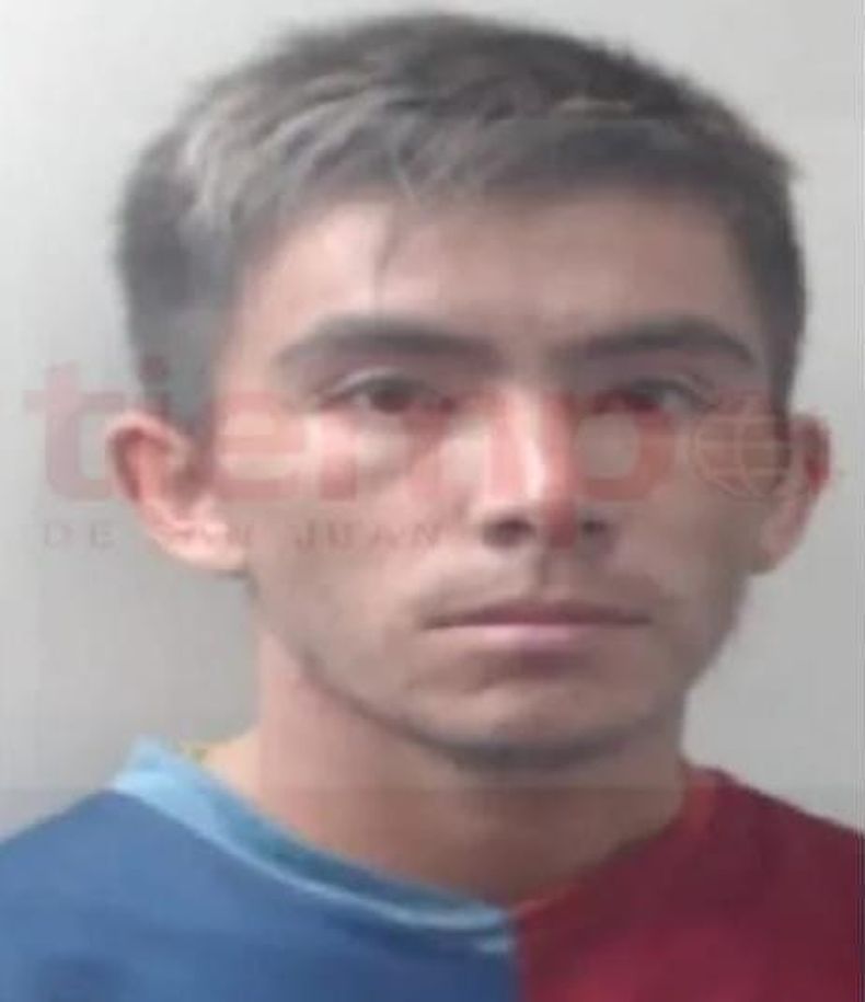 El más conocido. Este es Cristian Escalante, quien está acusado de conformar la banda que robó 60 millones de pesos.