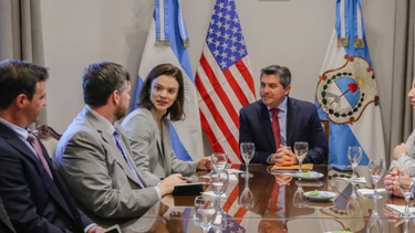 Marcelo Orrego se reunió con una importante dirigente de la Embajada de Estados Unidos en Argentina