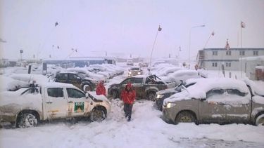 Lectores mineros envían sus fotos de Veladero nevado
