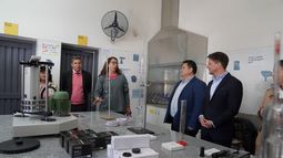 Una escuela de Calingasta inauguró su laboratorio para formar a sus estudiantes en Minería