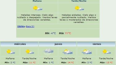 Anuncian un leve ascenso de temperatura