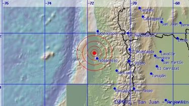 Un fuerte temblor en Chile se sintió en San Juan