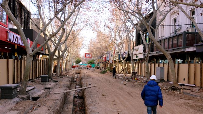Pronto se verá la nueva cara de la Peatonal por calle Rivadavia