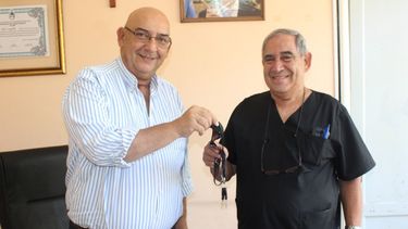 Entregaron la moto sorteada en la Fiesta de Ullum y su Espejo