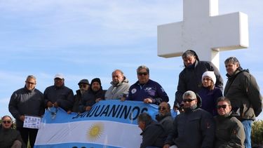 Tras varios controles, ya están en sus casas los sanjuaninos que fueron a Malvinas