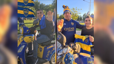 ¡Dale Boca!: mirá el video viral de Gramajo junto a un icónico hincha