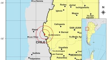 Mañana movidita: tembló en Calingasta cerca del límite con Chile, ¿lo sentiste?