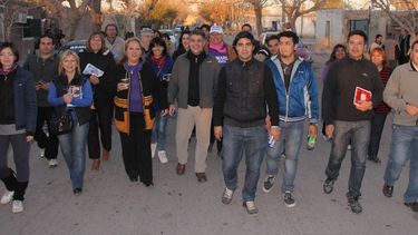 Ana María López en caminata: Cuatro años es poco tiempo