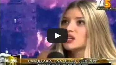 Cómo llegó la sanjuanina Candelaria a participar de Elegidos