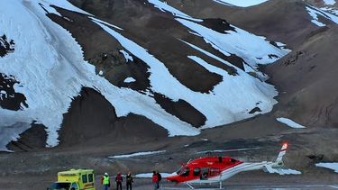 Trasladaron de urgencia un trabajador de Veladero que sufrió un infarto