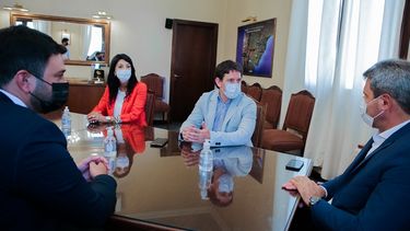 Uñac recibió al nuevo director de Defensa al Consumidor para analizar el trabajo a futuro