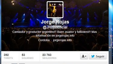 Jorge Rojas palpita su show en el cierre de la Fiesta de Santa Bárbara