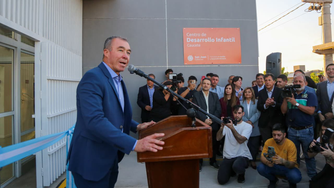 San Juan refuerza el apoyo a la primera infancia con un nuevo Centro de Desarrollo Infantil en Caucete