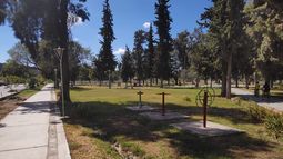 Reparan el sistema eléctrico de la plaza de Huaco, en Jáchal, luego de que un niño sufriera un descarga eléctrica.