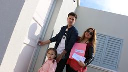 En Pocito, 57 familias recibieron las llaves de sus casas