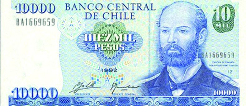 Lleg El Peso Chileno Blue Lleg El Peso Chileno Blue