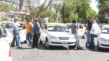 Un nuevo piquete taxista provocó problemas en el tránsito