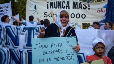 Multitudinaria marcha por la Memoria, Verdad y Justicia en San Juan