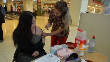 Incorporaron un nuevo grupo de riego para la vacunación contra la gripe en San Juan