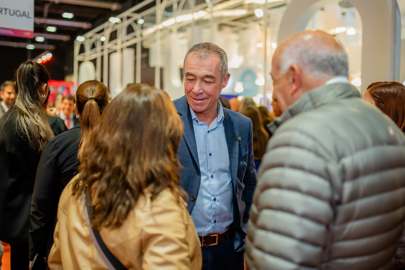 Fabián Martin, en la Feria del libro esta semana.