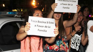 Sanjuaninos se unieron en respuesta a la agresión en el Encuentro de Mujeres