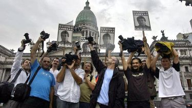 Exposición fotográfica José Luis Cabezas en Radio Nacional