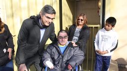 Carlitos ya tiene su ascensor