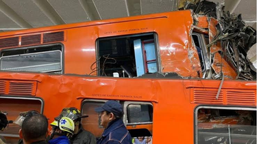 México: un muerto y varios heridos tras un choque de trenes