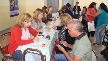 En Caucete, una multitud se sumó al primer operativo de abordaje territorial del año