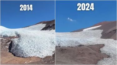el gigante de hielo sanjuanino que se sigue achicando el gigante de hielo sanjuanino que se sigue achicando