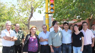 Rivadavia ya tiene nuevos semáforos