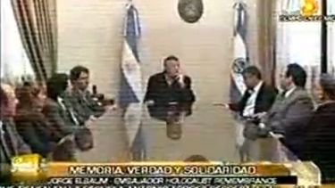 Gioja debatió la implementación educativa de hechos trágicos