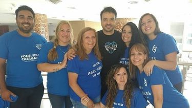 ¡Lo lograron! Las chicas sanjuaninas conocieron a Luis Fonsi