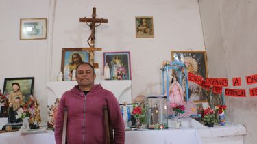 Aníbal Montesino, el guardián de la Capilla de Achango.