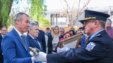 El sable de Antonino Aberastain recorrió el centro y ahora está en la Casa de Sarmiento