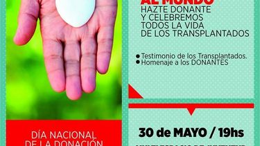 Prendete a las charlas con testimonios de trasplantados