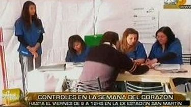 Controlá cómo está tu corazón en la ex Estación San Martín