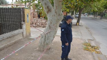 Crimen del barra de San Martín: pintaron con cal para tapar la sangre Crimen del barra de San Martín: pintaron con cal para tapar la sangre