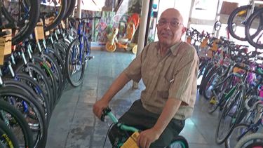 El bicicletero del pueblo