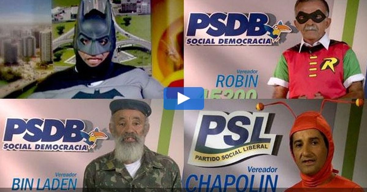 Batman, Robin, el Chapulín Colorado y Bin Laden luchan en las municipales  brasileñas