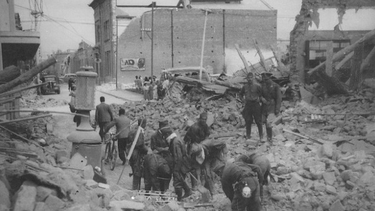 Las consecuencias del terremoto del 44 se pueden ver en las imágenes que guarda el Archivo General de la Provincia.